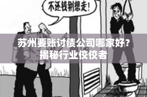 苏州要账讨债公司哪家好？揭秘行业佼佼者