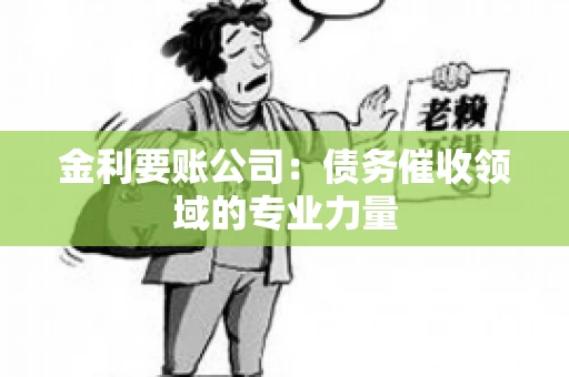 金利要账公司：债务催收领域的专业力量
