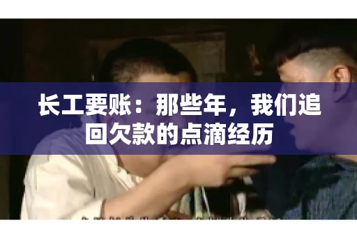 长工要账:那些年,我们追回欠款的点滴经历 长工要账:那些年,我们追回欠款的点滴经历