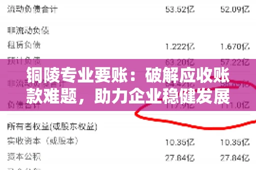 铜陵专业要账：破解应收账款难题，助力企业稳健发展