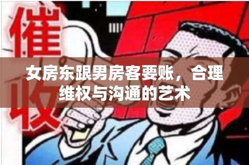 女房东跟男房客要账，合理维权与沟通的艺术